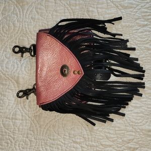Bird Trouble On The Road Covertible Hip Bag and Crossbody Bag